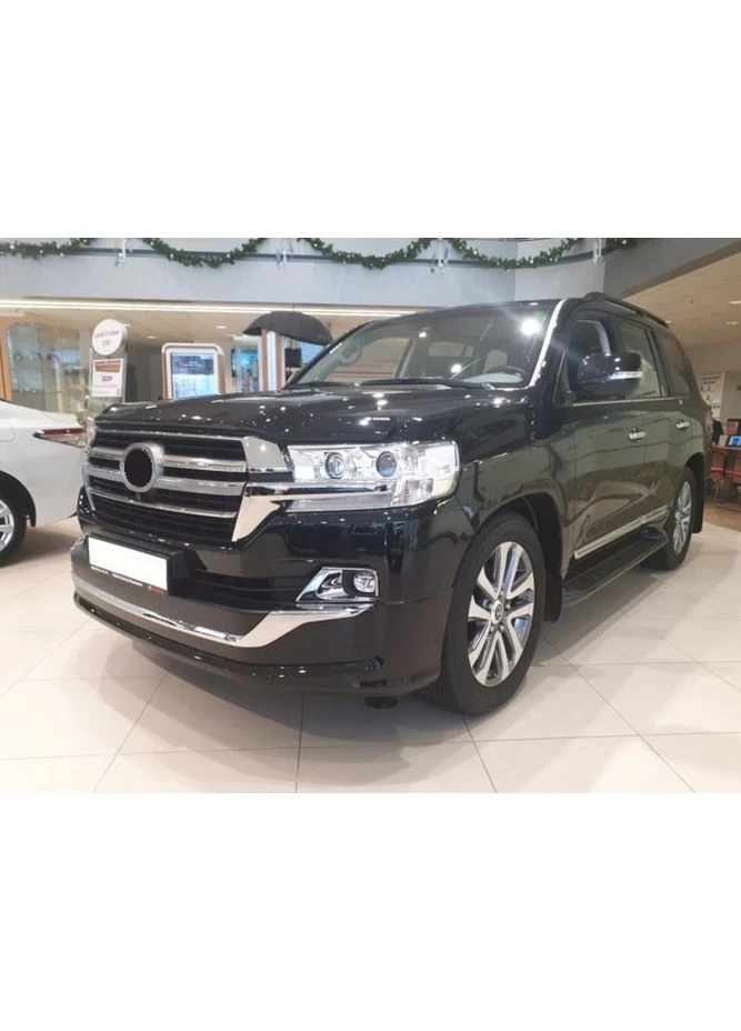 Решетка радиатора 2016-2021 (дизайн 2019) Без камеры для Toyota Land 200 Cruiser (392727731)