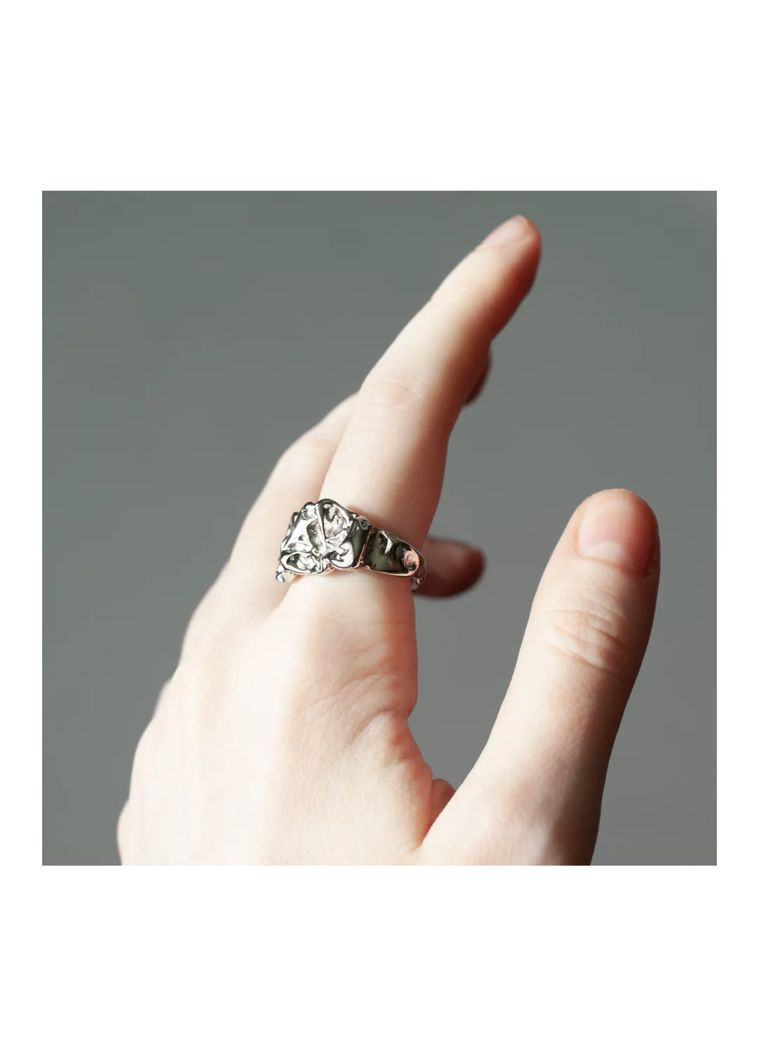 Колечко Ніжний Бешкет химерної форми фентезі казковий стиль вінтаж ретро каблучка масивна панк гранж регульоване No Brand (315932563)