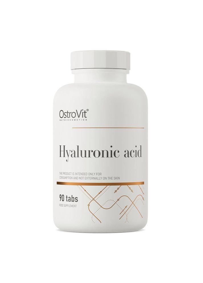 Препарат для суглобів і зв'язок Hyaluronic Acid, 90 таблеток Ostrovit (334707104)