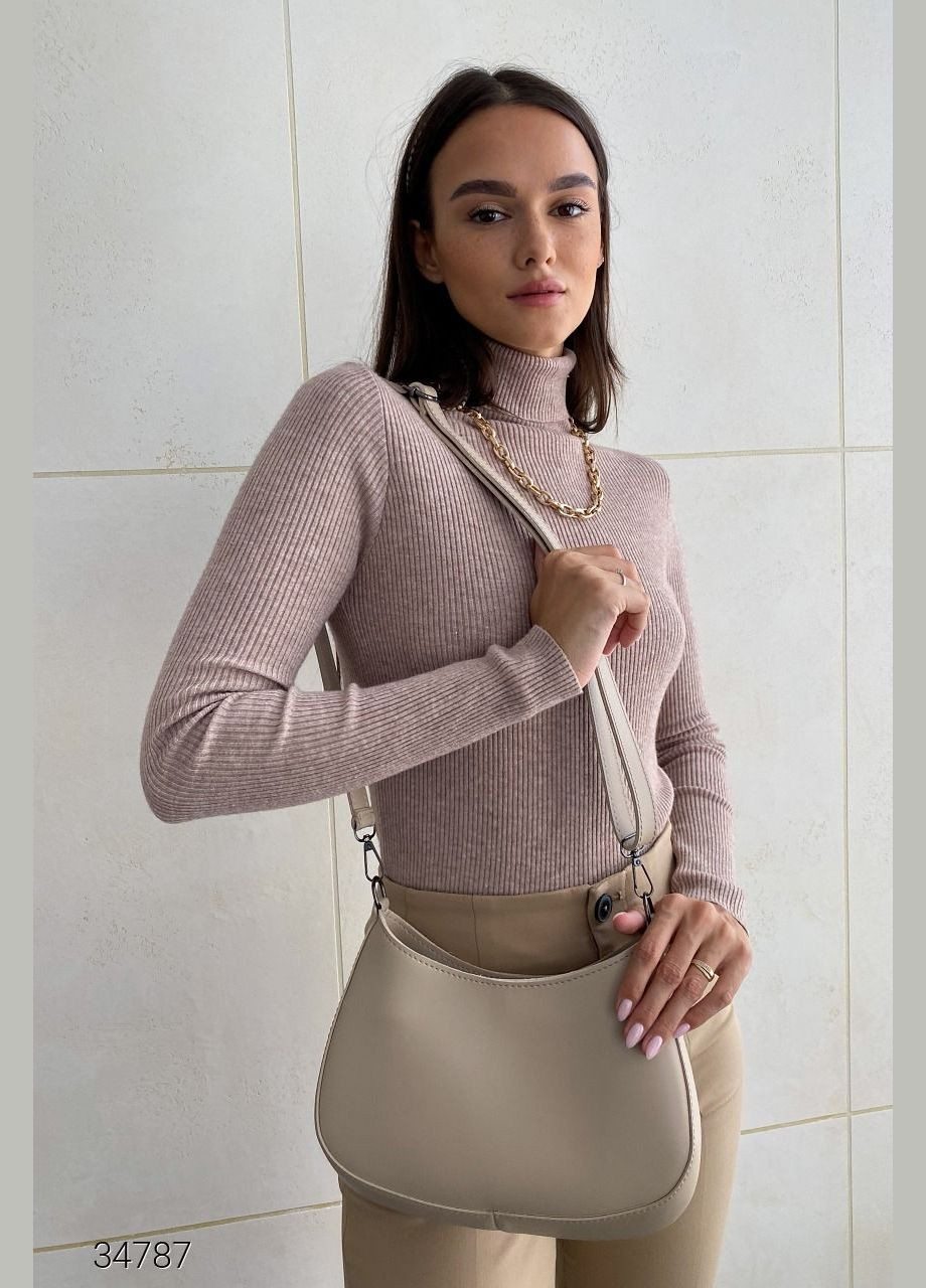 Водолазка в рубчик с воротом с отворотом Liton (303727735)