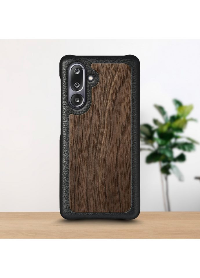 Кожаная накладка WoodBacker для Samsung Galaxy M36 (79751) Stenk (362376304)