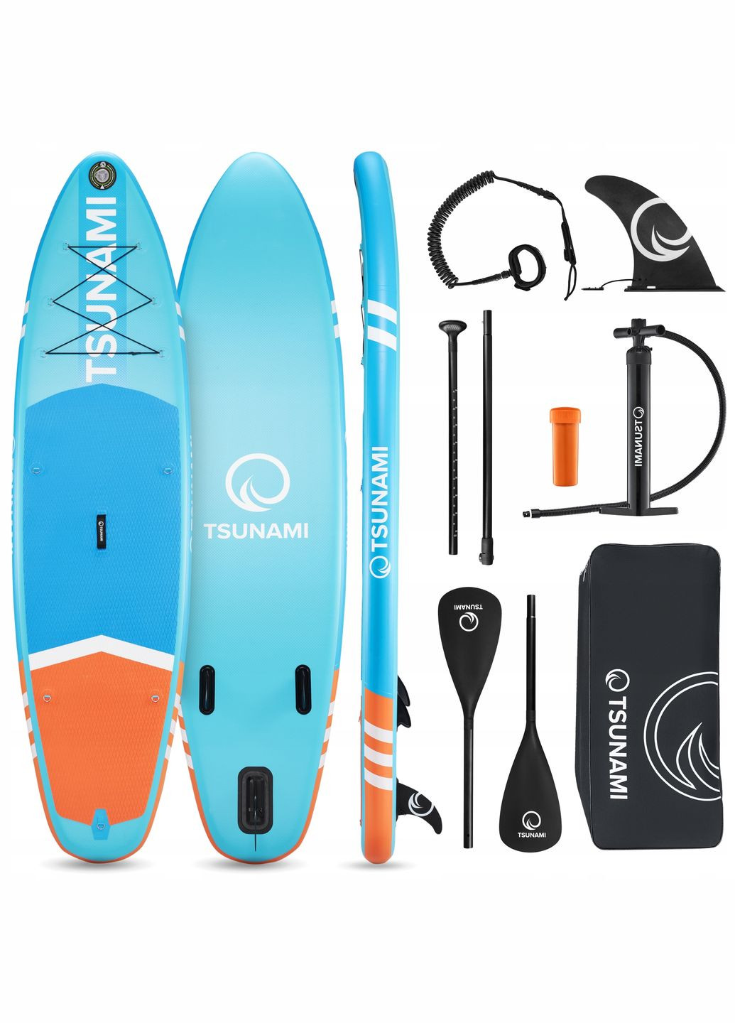 Надувная SUP доска 320 см с веслом Lagoon T02 () TSUNAMI P-5907739314215 (341529137)