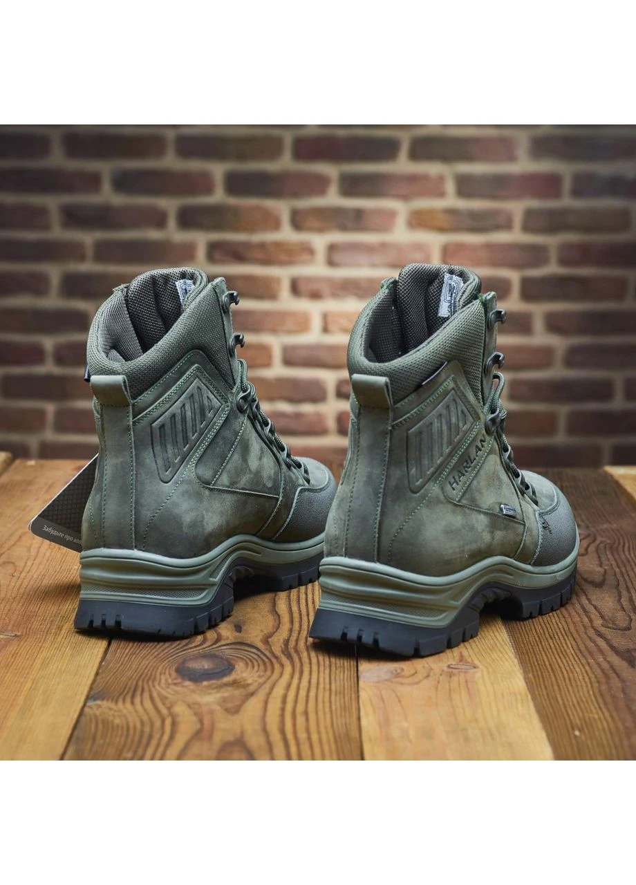 Тактические ботинки зимние Хищник мембрана Winterfrost до -25 олива No Brand (392687300)