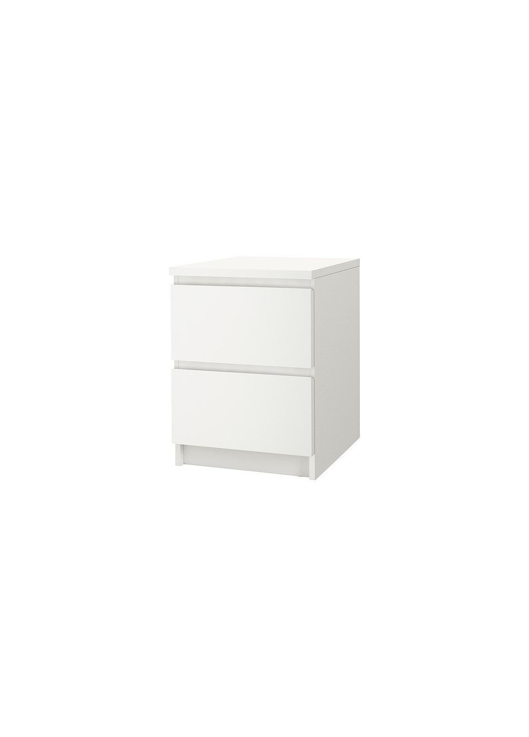 Комод 2 ящики білий 40х55 см IKEA (277964921)