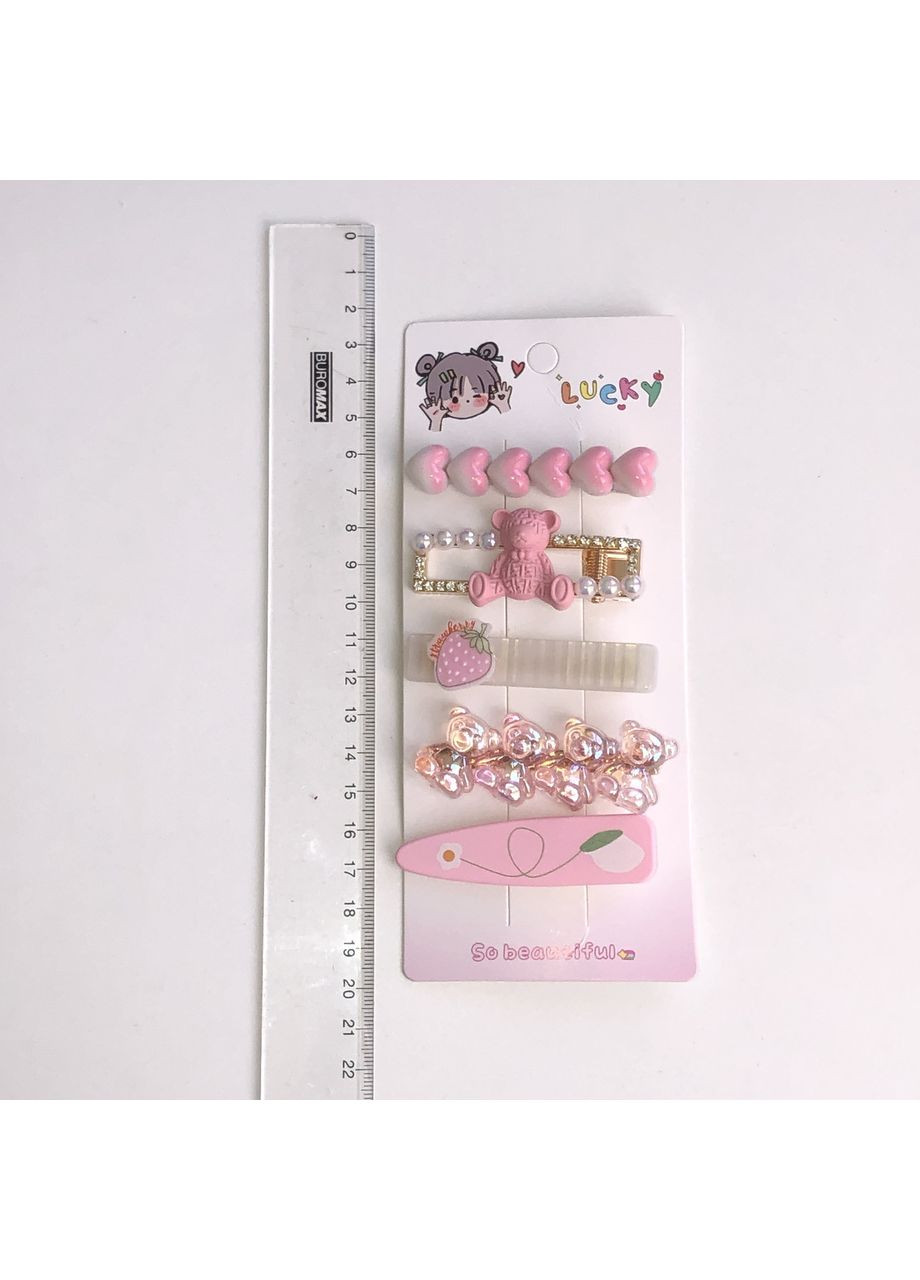 Набор детских заколок для волос (арт. 120306/4) No Brand (367853815)