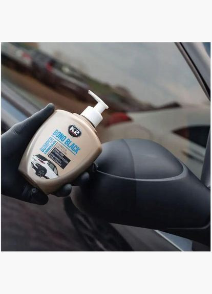 Засіб для догляду за шинами та чорними бамперами BONO 500 мл чорний K2 (293346762)