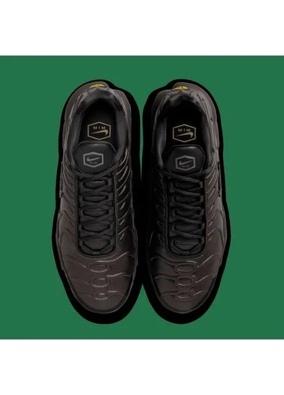 Комбіновані кросівки чоловічі air max plus paris lifestyle shoe black hj4519-200 всесезон Nike