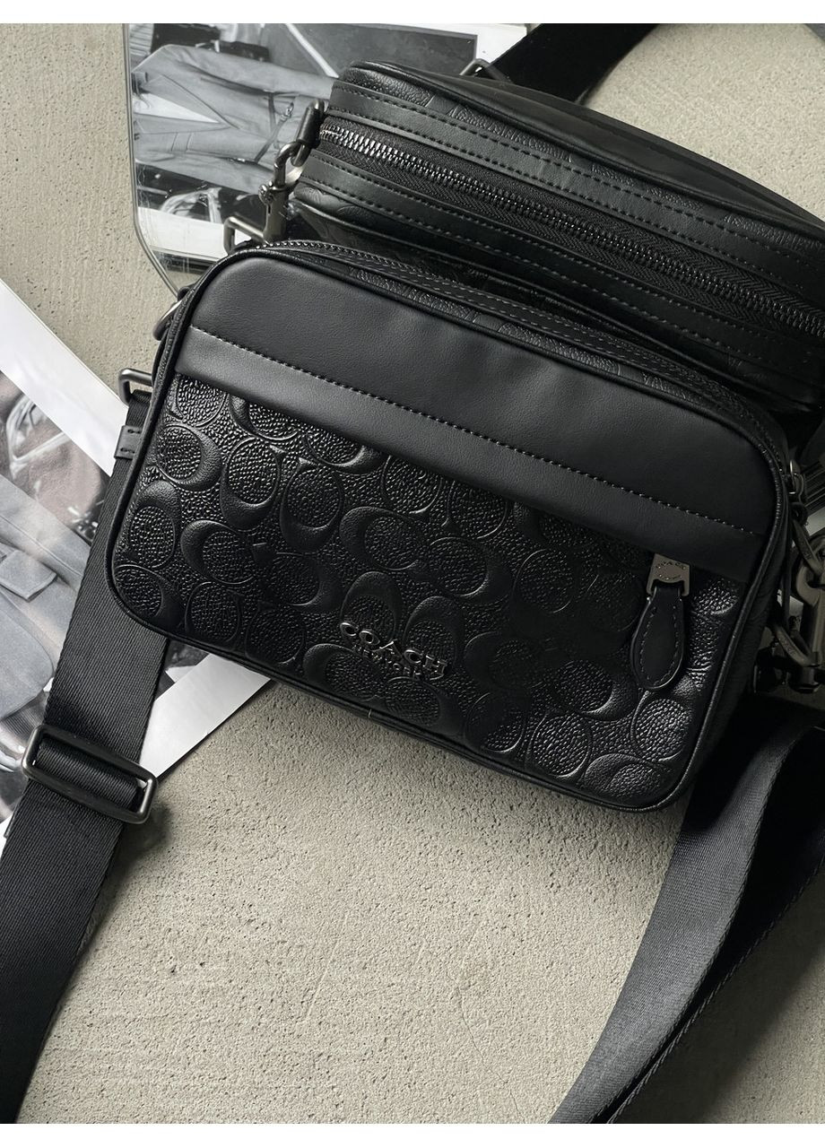 Мужская сумка GRAHAM CROSSBODY через плечо стеганый No Brand (369935446)