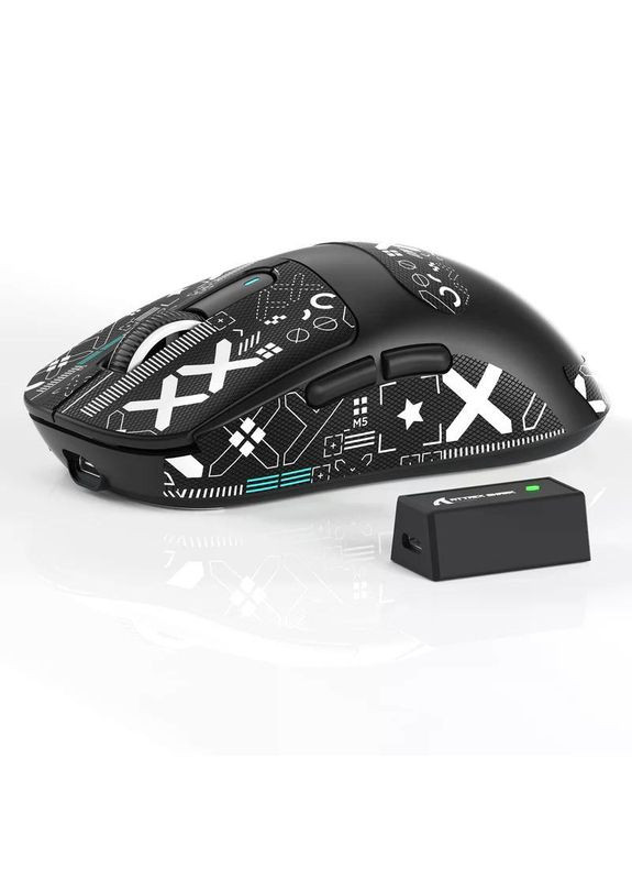 Беспроводная игровая мышь X3 PRO Black PAW3395, 4K/8K Гц ATTACK SHARK (370202797)