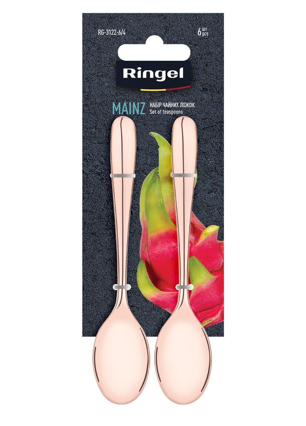Набір чайних ложок Mainz, 6 предметів RG-3122-6/4 Ringel (373414704)