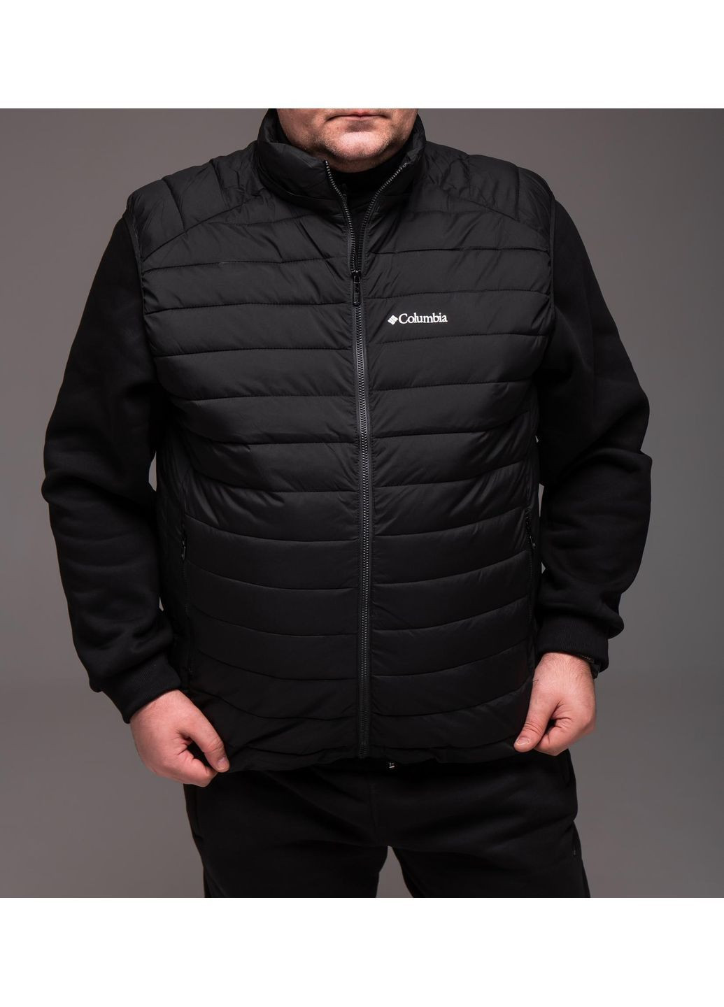 Чоловічий утеплений жилет Великі Розміри до 153 кг No Brand (363130859)