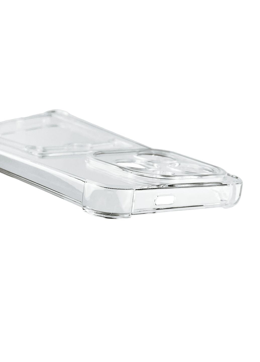 Чехол для Pop 8 (BG6h) с бронь углами с карманом для карточек k-pop на техно поп 8 прозрачный Tecno (366231291)