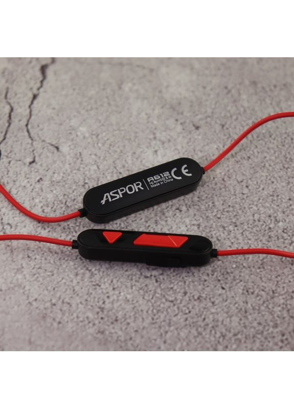 Bluetooth наушники A612- красный Aspor (368561025)