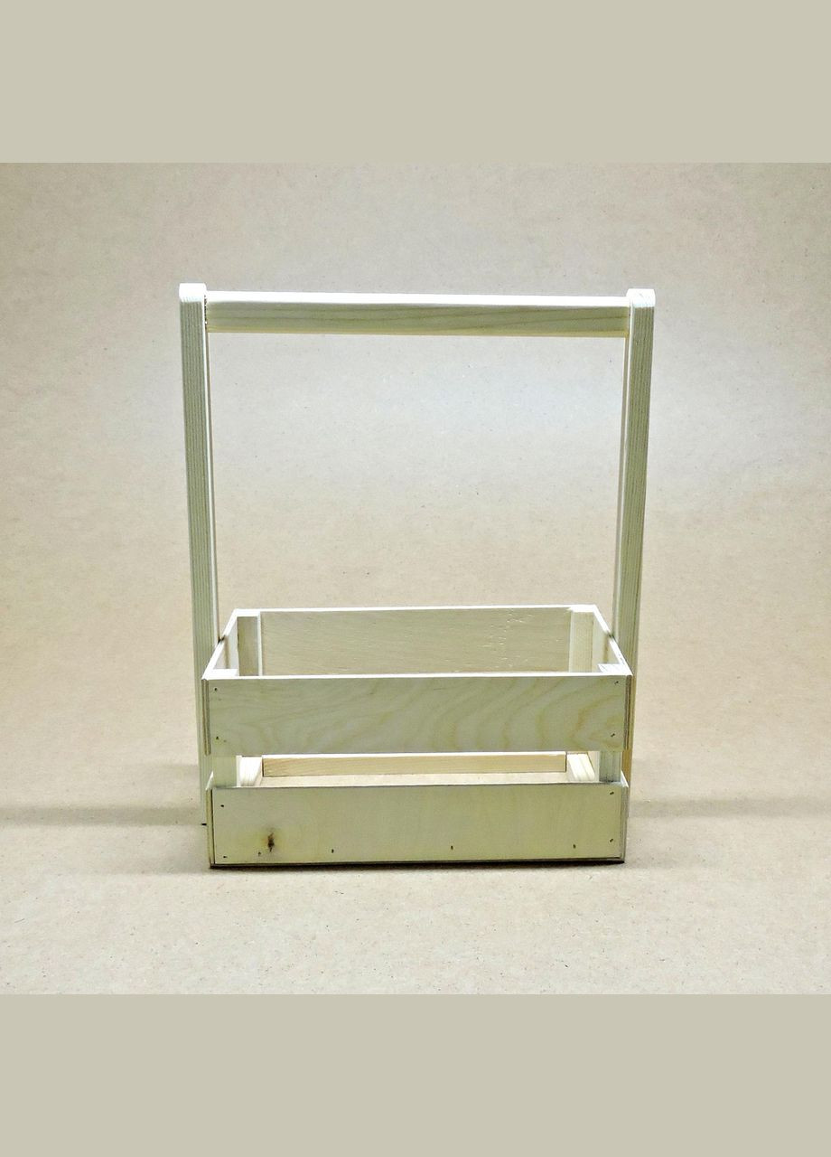 Подарочная корзинка из дерева Тилтон 15х26 бланже (ПДК-0023201) No Brand (328912155)