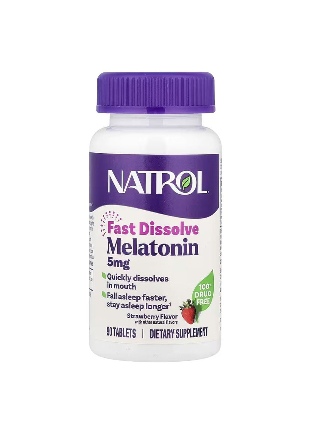 Мелатонин Melatonin 5mg - 90 tabs Natrol (364201380)