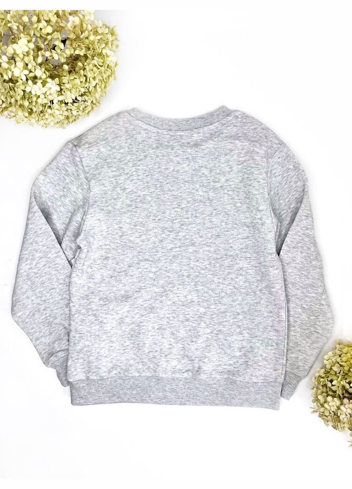 Кофта 116 см сірий артикул Л1068 H&M (328223190)