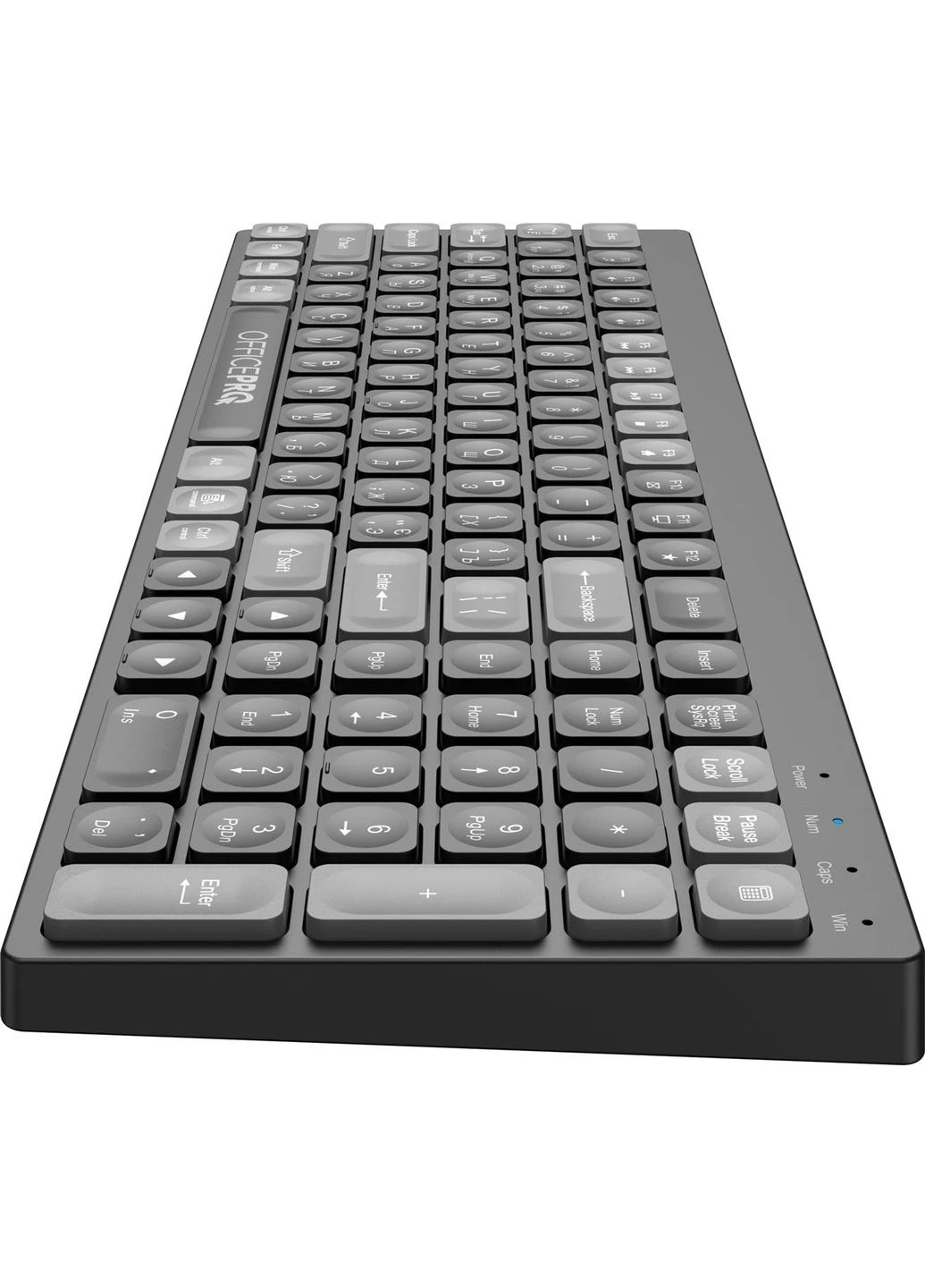 Клавіатура бездротова SK985B Bluetooth Black OfficePro (377887427)