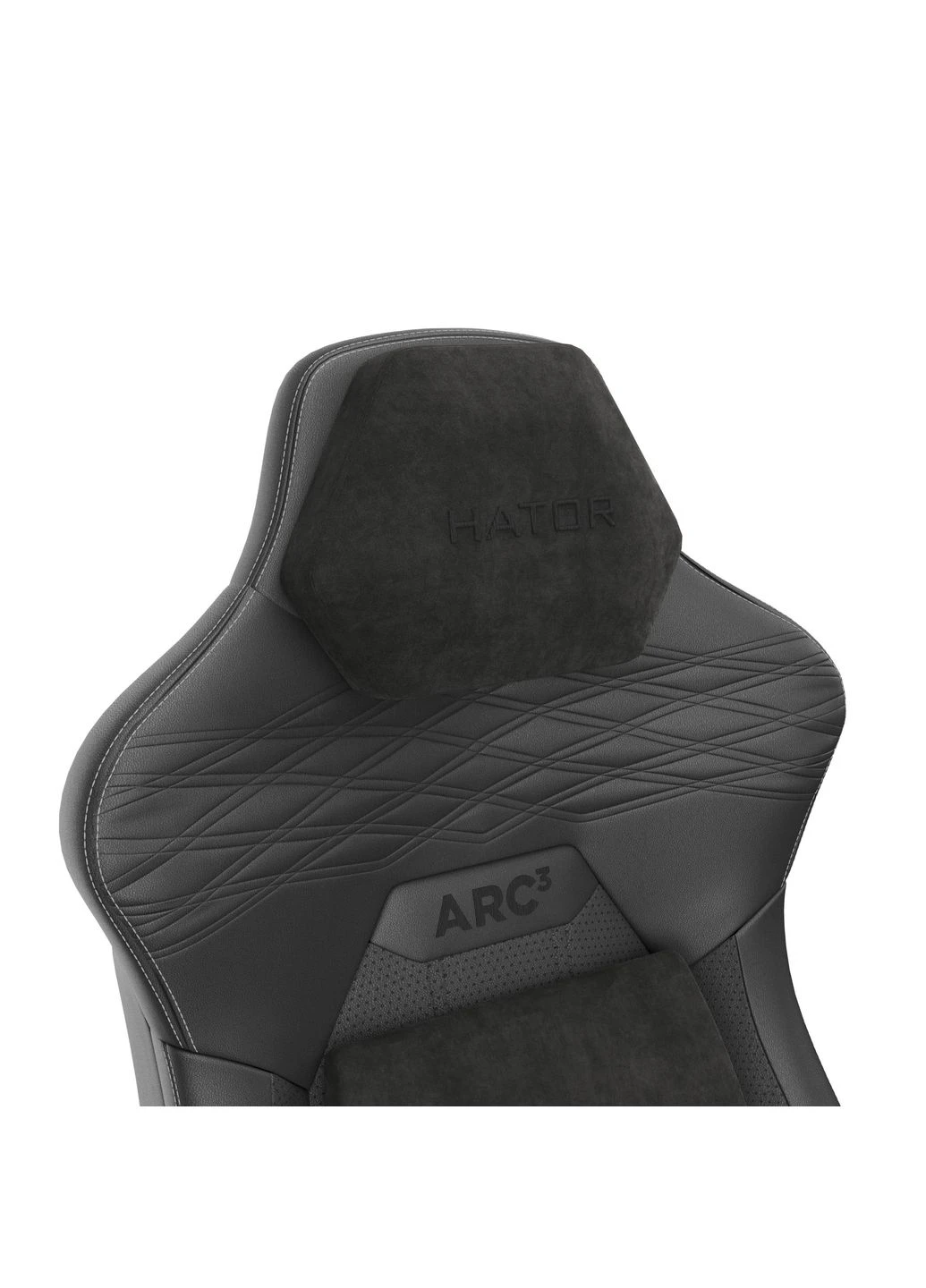 Кресло для геймеров Arc 3 XL PU Black (HTC3400XL) Hator (400719423)