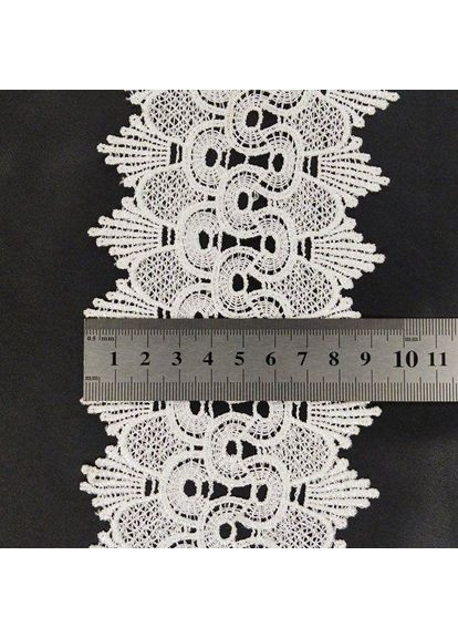 Кружево макраме 9см (20 м) Цвет белый (23-Y12169-1) Plus-plus (352751729)
