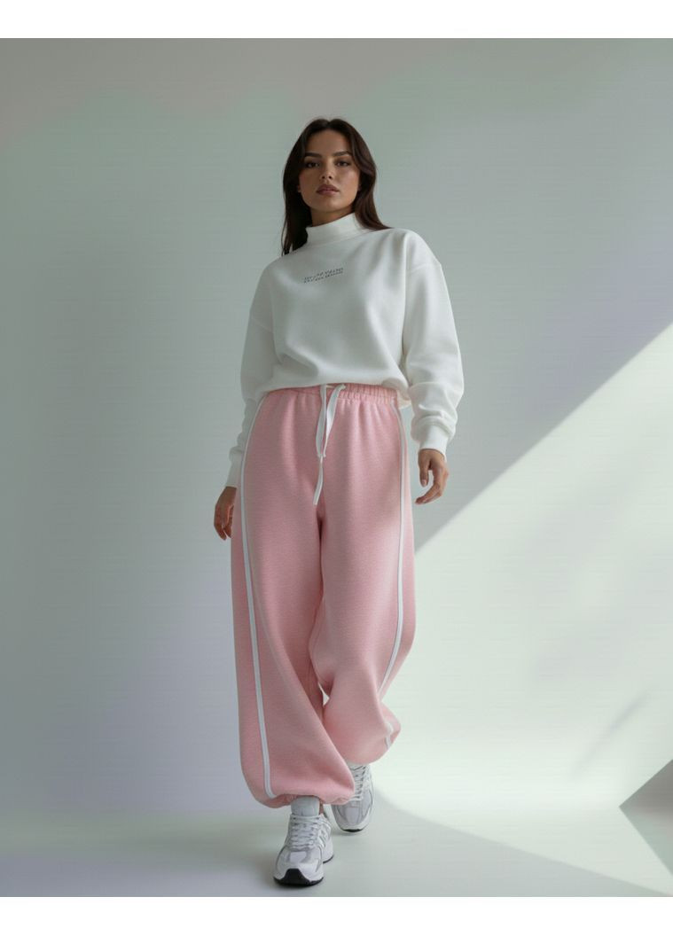 Жіночі об'ємні зимові штани з лампасами Nositi 1891-13Х (369971288)