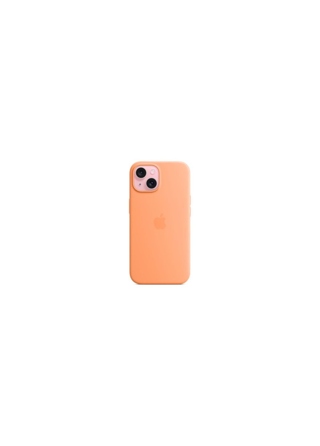 Чехол для мобильного телефона (MT0W3ZM/A) Apple iphone 15 silicone case with magsafe orange sorbet (275100951)
