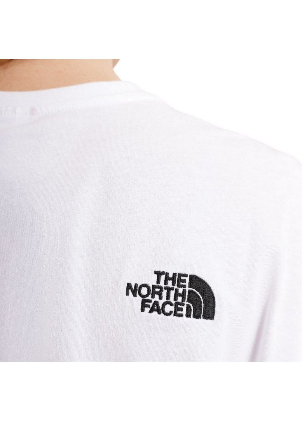 Белая спортивная с логотипом юбка The North Face