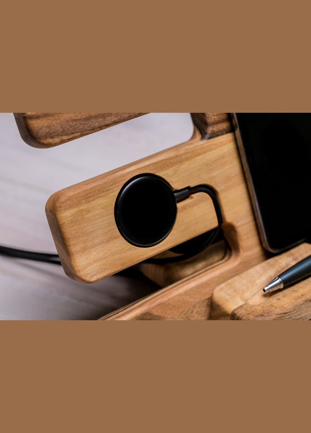 Аксесуар «Слайдер Samsung watch» Подарунок з логотипом EcoWalnut (293510815)