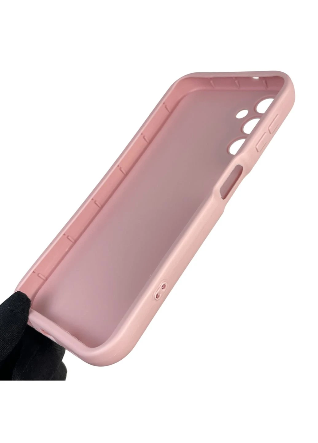 Чохол силіконовий оригінальний Soft Touch з 3D принтом вишеньки для Galaxy A14 5G (SM-A146) рожевий (Повний захист камери) Samsung (378971855)