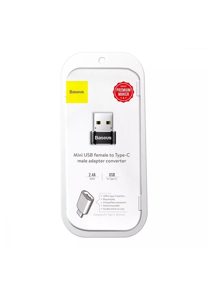 Переходник с type c на USB Type-C to USB Baseus (360554653)