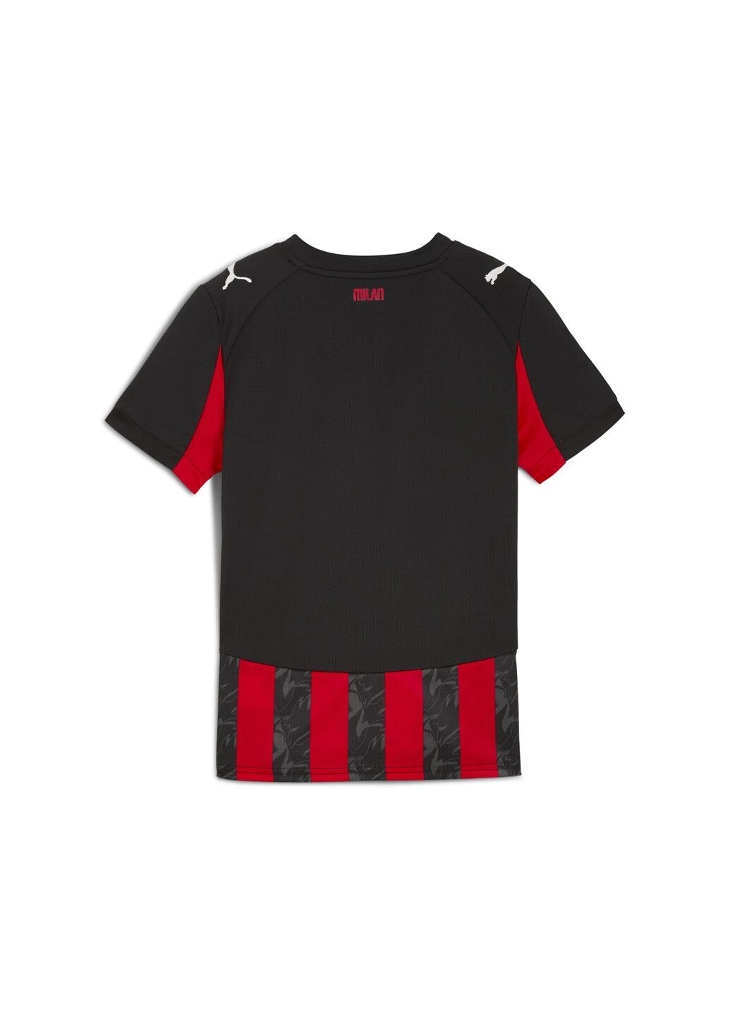 Червона демісезонна дитяча футболка ac milan 25/26 home jersey youth Puma