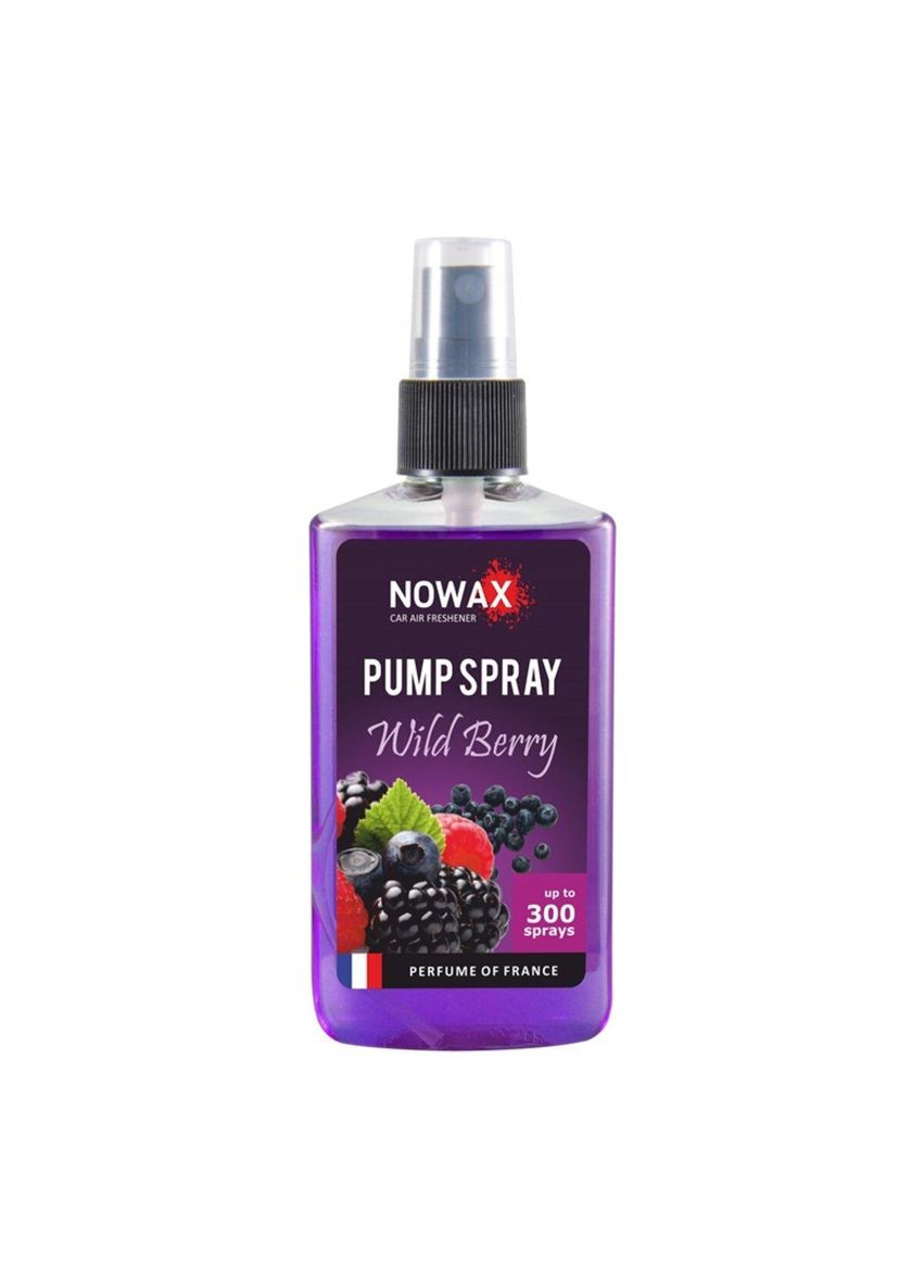 Ароматизатор дикая ягода Pump Spray Wild Berry 75ml Nowax (280876888)