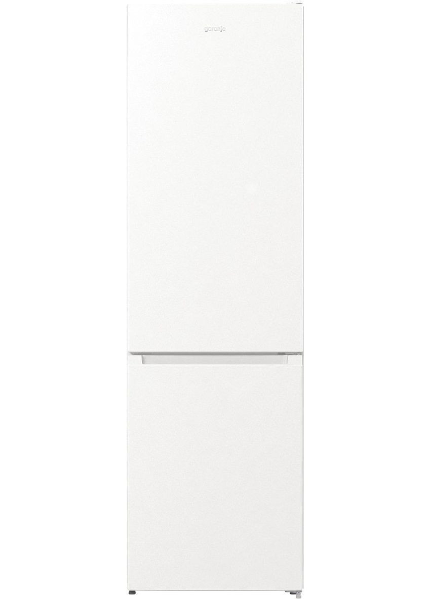 Холодильник з нижн. мороз. камерою NRK6201PW4, 200х60х60см, 2 двері, 235( 96)л, А+, NoFrost+, Зона св-ті, LED Диспл внутр,, Gorenje (364275240)