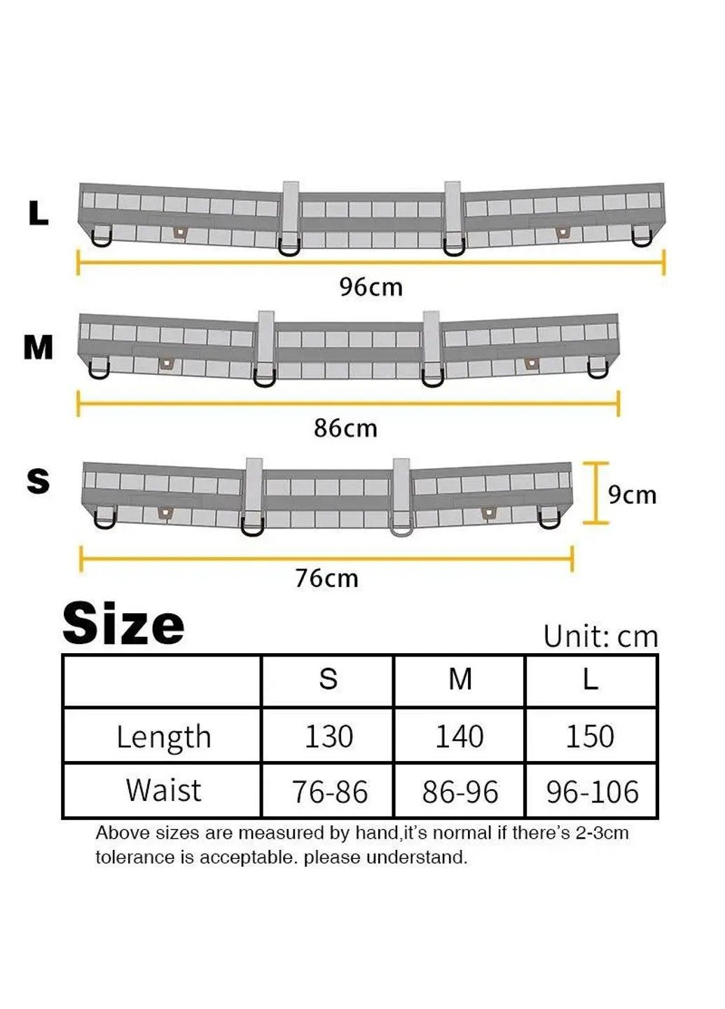 Розвантажувальний ремінь Idogear Оливковий розмір M No Brand (332634825)