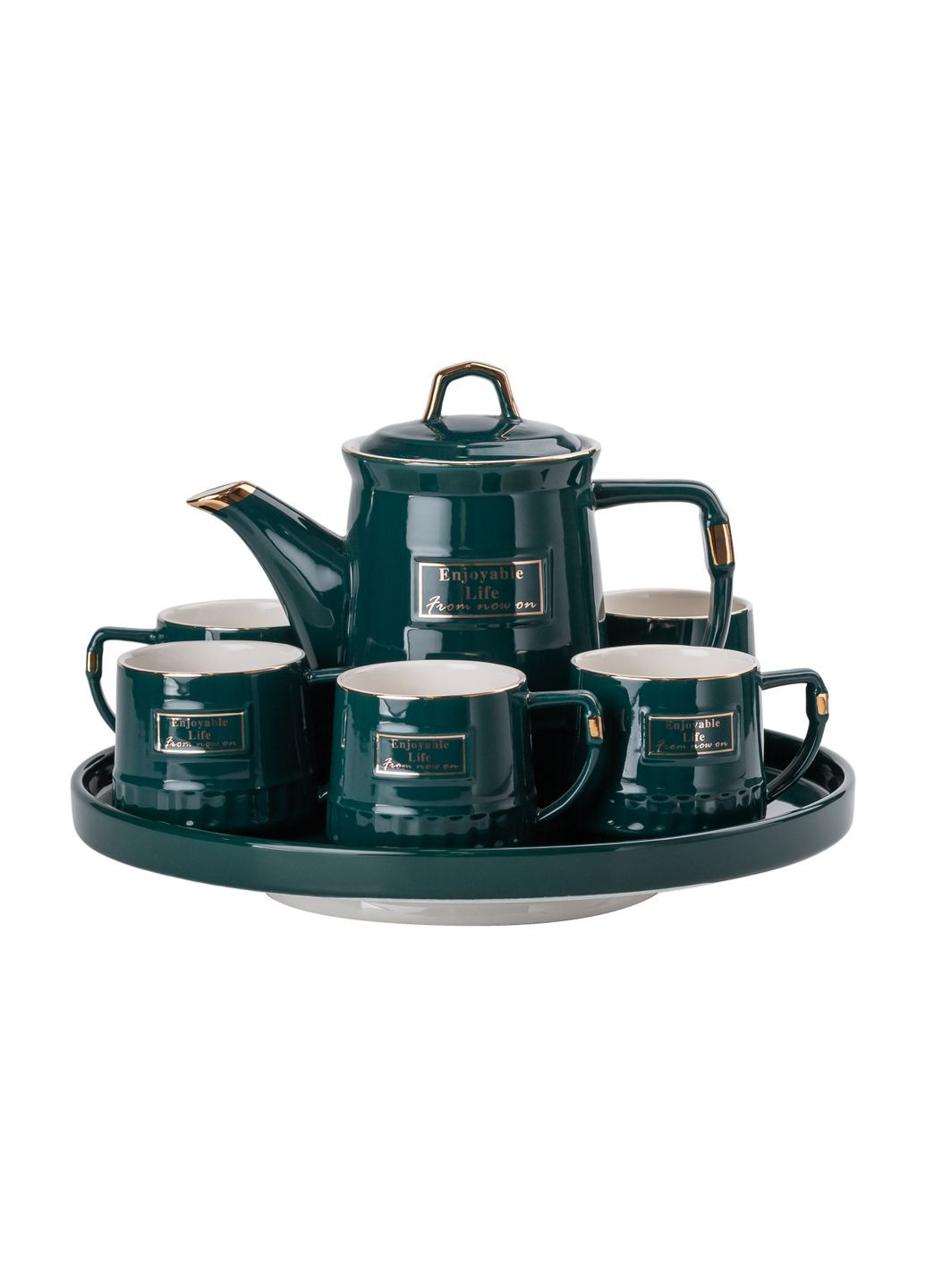 Чайний сервіз Enjoyable Life на 6 персон 8 предметів, Yiwu (328441432)