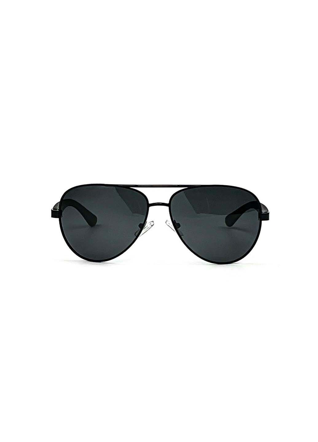 Сонцезахисні окуляри з поляризацією Авіатори чоловічі 469-075 LuckyLOOK (294908104)