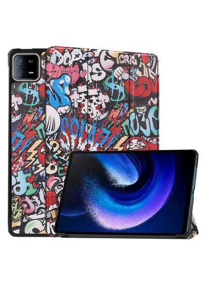 Чехол для планшета Smart Case Xiaomi Mi Pad 6/6 Pro 11" Graffiti (709496) BeCover Smart Case Xiaomi Mi Pad 6 / 6 Pro 11&quot; Graffiti (366657902)