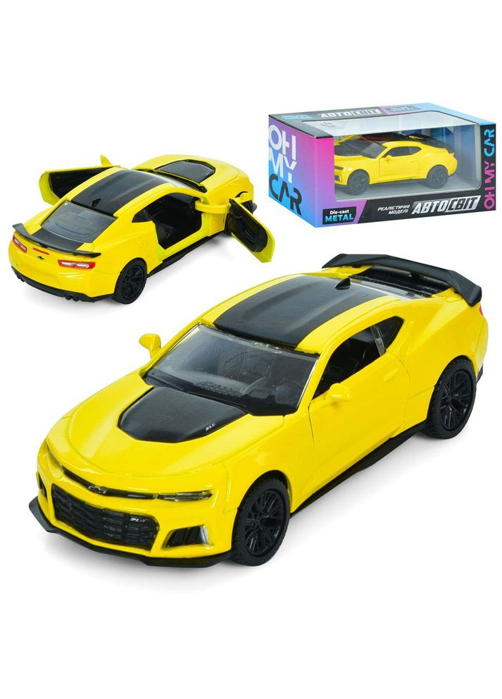 Машина металлическая инерционная 2017 Chevrolet Camaro AS3018 Автосвіт (302292433)