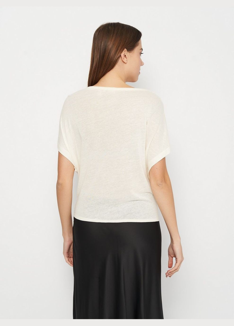 Футболка льон бленд H&M - (303469351)