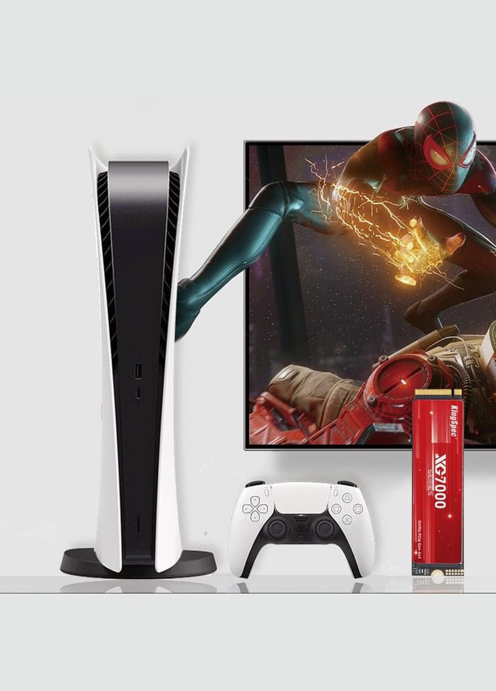 SSD накопичувач 2TB M.2 2280 NVMe Gen4x4 для ігрових ПК і ноутбуків KingSpec (338231088)