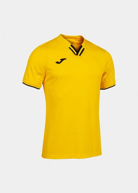 Желтая футболка футбольная toletum iv желтая 102765.901 с коротким рукавом Joma Модель
