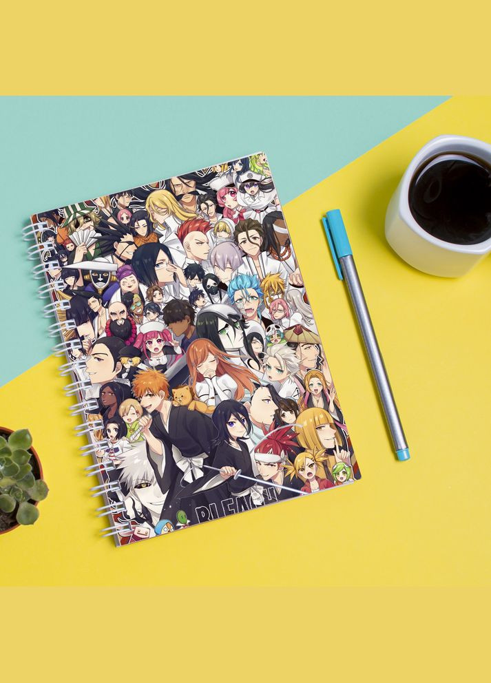 Скетчбук Sketchbook (блокнот) для малювання з принтом Аніме Бліч - Bleach Кавун блокнот для малювання (316132958)