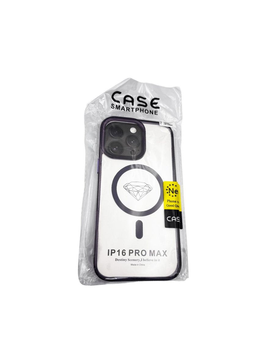 Чохол Acrilyc Colorful з MagSafe для iPhone 16 Pro Max Purple No Brand (336146480)
