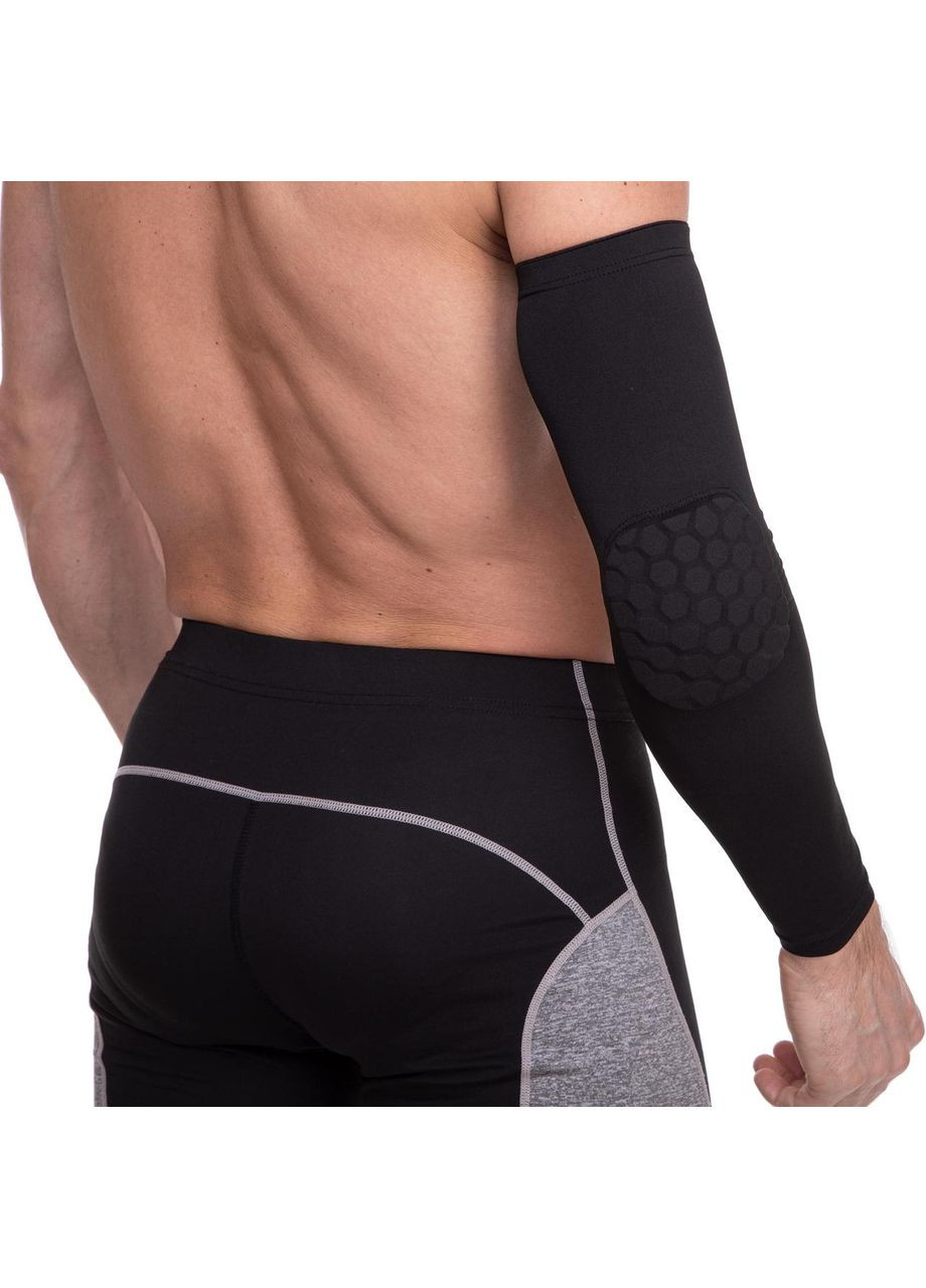 Нарукавник компрессійний (1шт) (рукав для спорту) 3067 (3067_Чорний_S) SP-Sport (361434696)