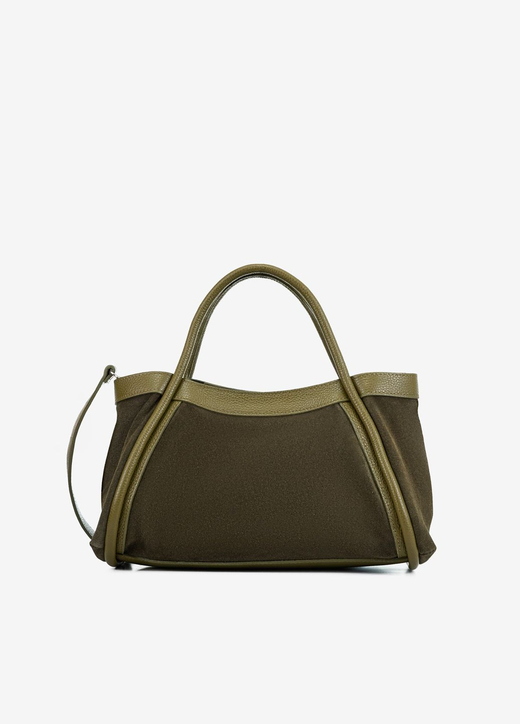 Сумка жіноча замшева тоут середня Tote Regina Notte (366545815)