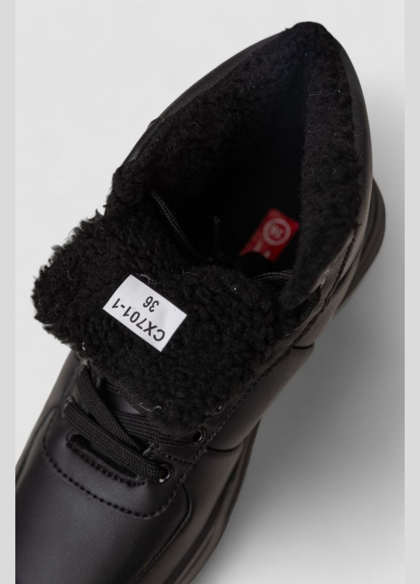 Кросівки жіночі зимові на хутрі Ager Кроссовки чорні зими (318561249)