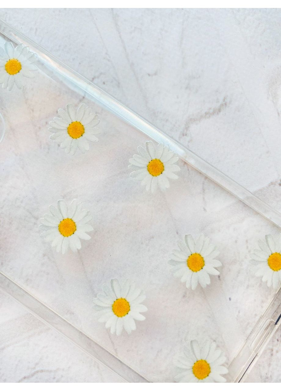 Чохол з потовщеними кутами на Samsung Galaxy S23 Ultra:: Фон ромашки (принт 41) Creative (360658108)