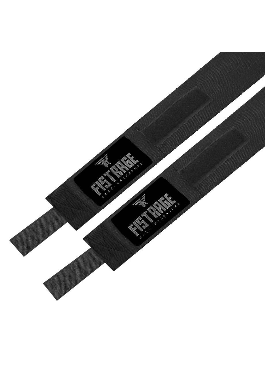 Бинти боксерські (2шт) бавовна з еластаном (l-3м, Чорний) (VL-8471_Чорний) Fistrage (361433527)