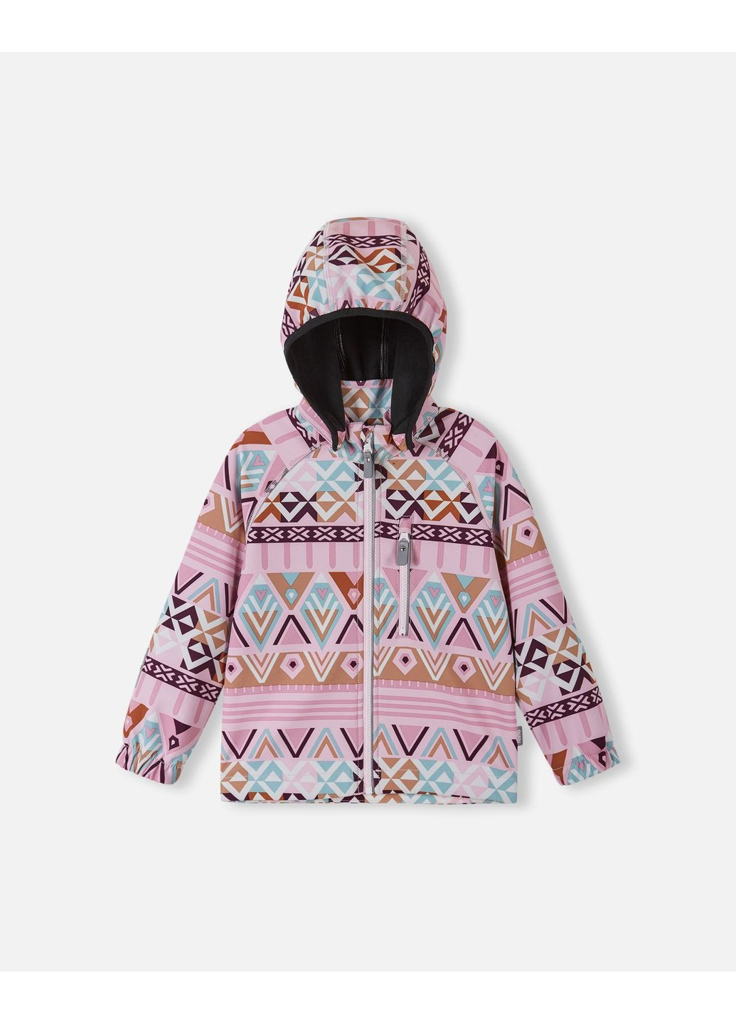 Світло-рожева демісезонна куртка softshell Reima Vantti
