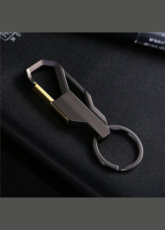 Модний чоловічий креативний з нержавіючої сталі брелок для ключів автоключей і сигналізації Чорний No Brand (281548037)