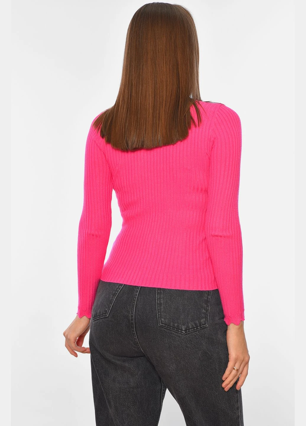 Гольф женский розового цвета Let's Shop (312552576)